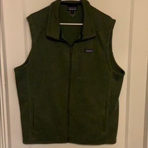 XL Patagonia better sweater vest-forest green